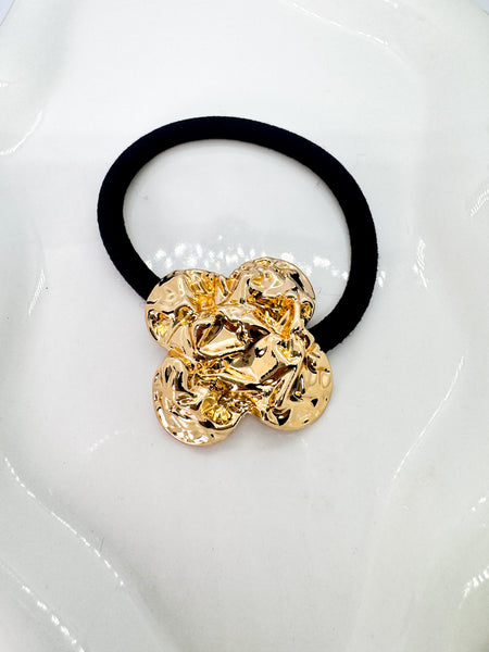 LIGA CABELLO FLOR CON RELIEVE