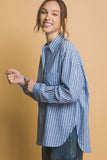CAMISA ABOTONADA RAYADA