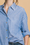 CAMISA ABOTONADA RAYADA