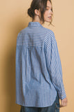 CAMISA ABOTONADA RAYADA