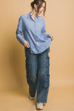 CAMISA ABOTONADA RAYADA