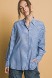 CAMISA ABOTONADA RAYADA