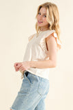 BLUSA MANGA RUFFLED