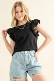 BLUSA MANGA RUFFLED
