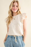BLUSA MANGA RUFFLED