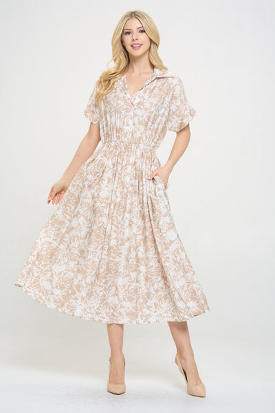 VESTIDO LARGO FLORES