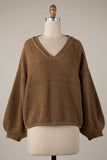 SUETER TEJIDO CUELLO V