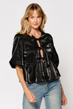 BLUSA PEPLUM MOÑOS