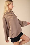 BLUSA COWL NECK