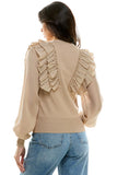 SUETER RUFFLED