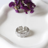 ANILLO RODIO ANCHO CRISTALES
