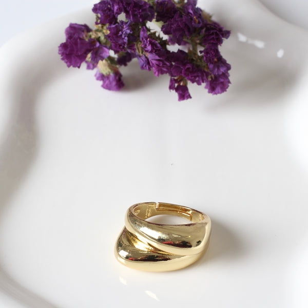 ANILLO CHUNKY DESNIVEL