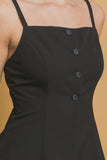 BLUSA TANK TOP CHALECO ABOTONADO
