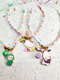 PULSERA DIJE LABUBU KITTY CONEJITO