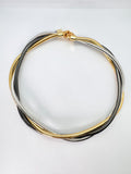 COLLAR TRENZADO 3 COLORES