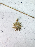 CADENA Y DIJE FLOR ZIR