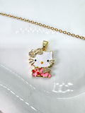 CADENA Y DIJE HELLO KITTY