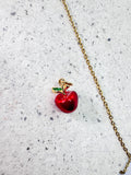 CADENA Y DIJE MANZANA