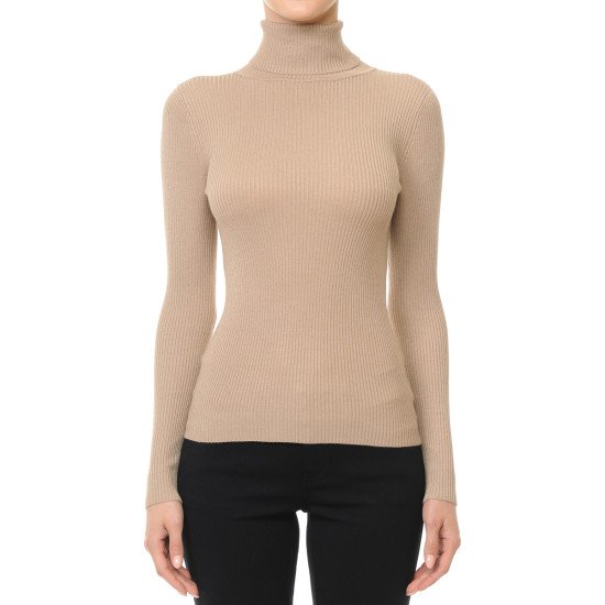 BLUSA TEJIDA CUELLO DE TORTUGA
