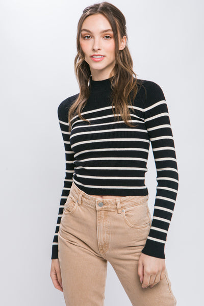 BLUSA TEJIDA RAYAS
