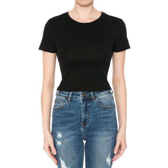 BLUSA BASICA CORTA