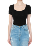 BLUSA CROP CORSET MANGA
