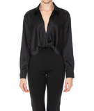 BLUSA WRAP SATIN