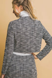 SACO CORTO ESTILO TWEED