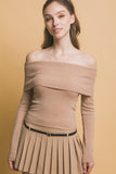 BLUSA TEJIDA OFF SHOULDER