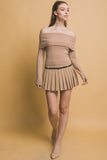 BLUSA TEJIDA OFF SHOULDER