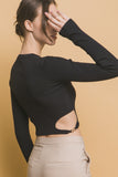 BLUSA TEJIDA CUT OUT