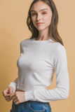 BLUSA TEJIDA BRILLOS