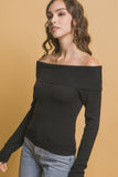 BLUSA TEJIDA OFF SHOULDER