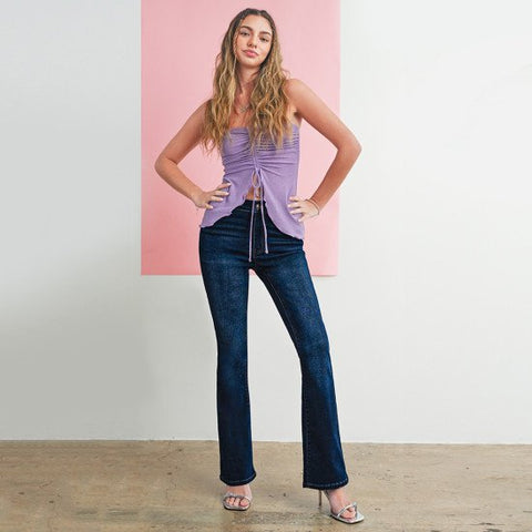 SLIM BOOT CUT JEANS