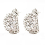 ARETE RODIO BOLA ZIRCONIAS