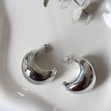 ARETE LUNA CHUNKY PLATA