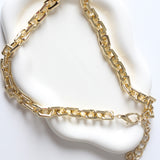 CADENA CUADRO ORO