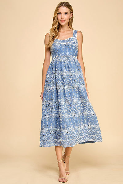 VESTIDO MIDI CROCHET