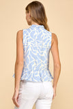 BLUSA PRINT TANK PEPLUM