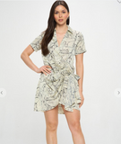 VESTIDO WRAP ESTAMPADO