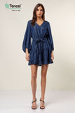 VESTIDO CORTO DEMIM CAPAS