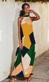 VESTIDO MAXI ESTAMPADO
