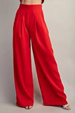 PANTALON VESTIR ANCHO PINZAS