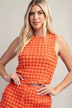 BLUSA TEXTURA BURBUJAS