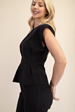 BLUSA PEPLUM PINZAS