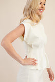 BLUSA PEPLUM PINZAS