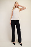 BLUSA CHALECO BOLSAS