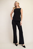 BLUSA CHALECO BOLSAS