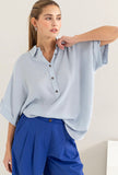 BLUSA ABOTONADA OVERSIZE