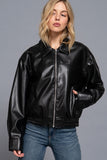 BOMBER JACKET VINIPIEL